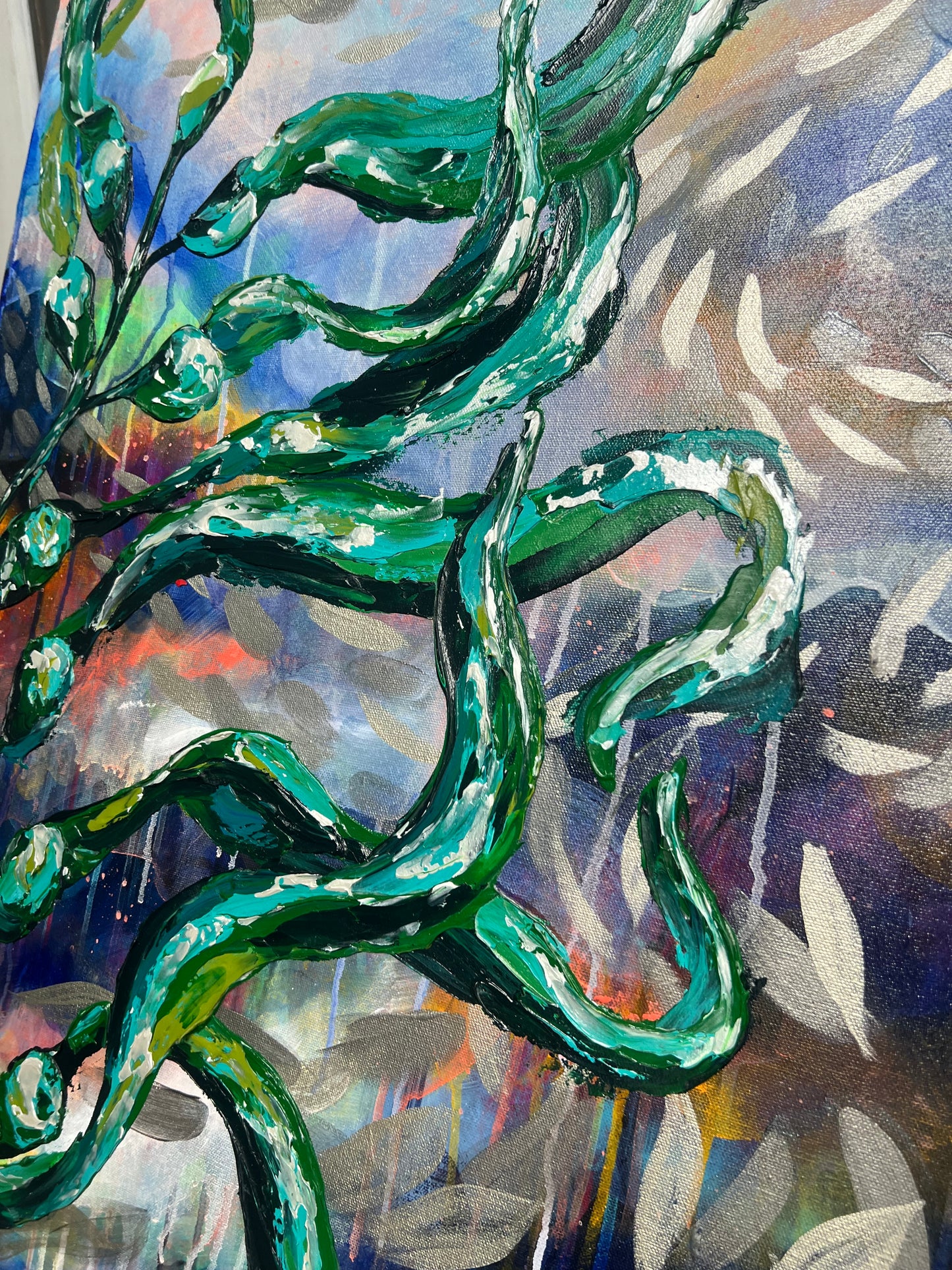 Shimmering Kelp 36x24”