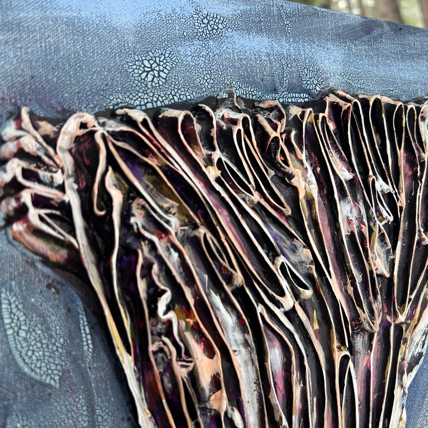 Mushroom Gills 12x12”