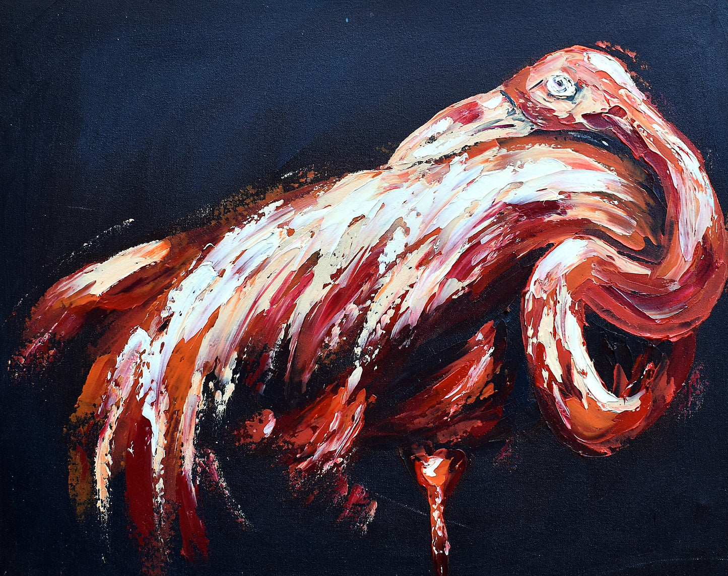 Flamingo 24x30”