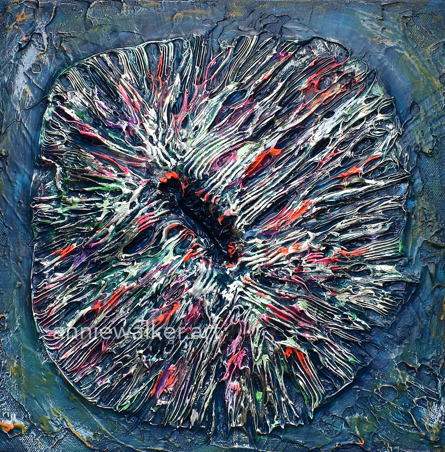 Mushroom Coral 12x12"