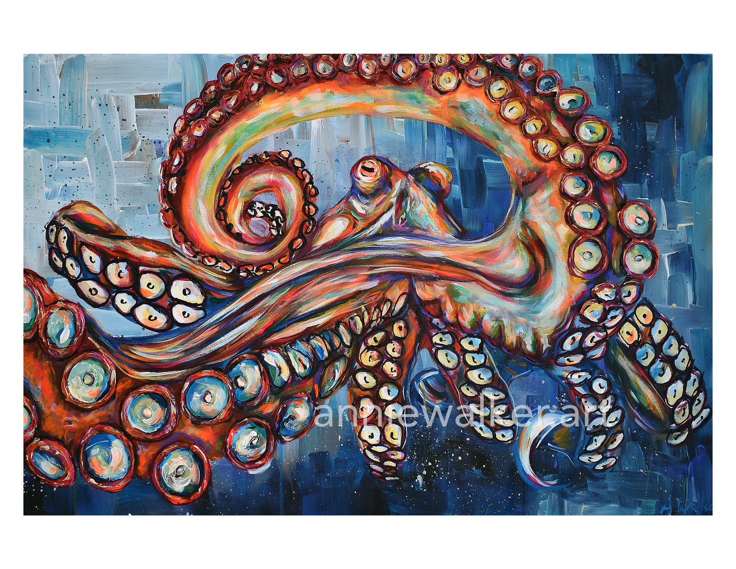 Octopus Daydream digital print