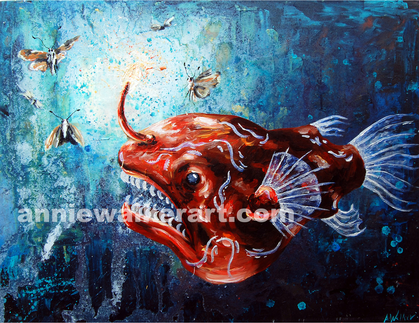 Attracted to the Light Print