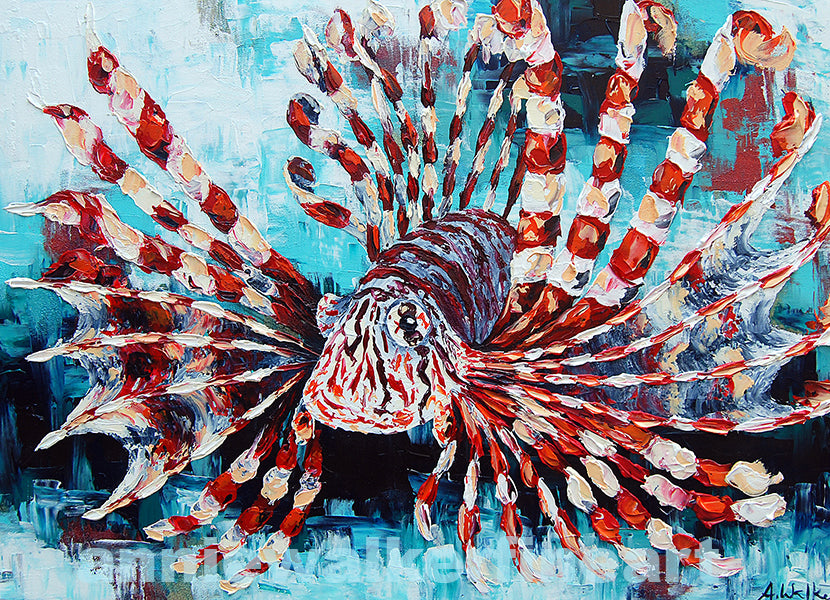 Lion Fish Print