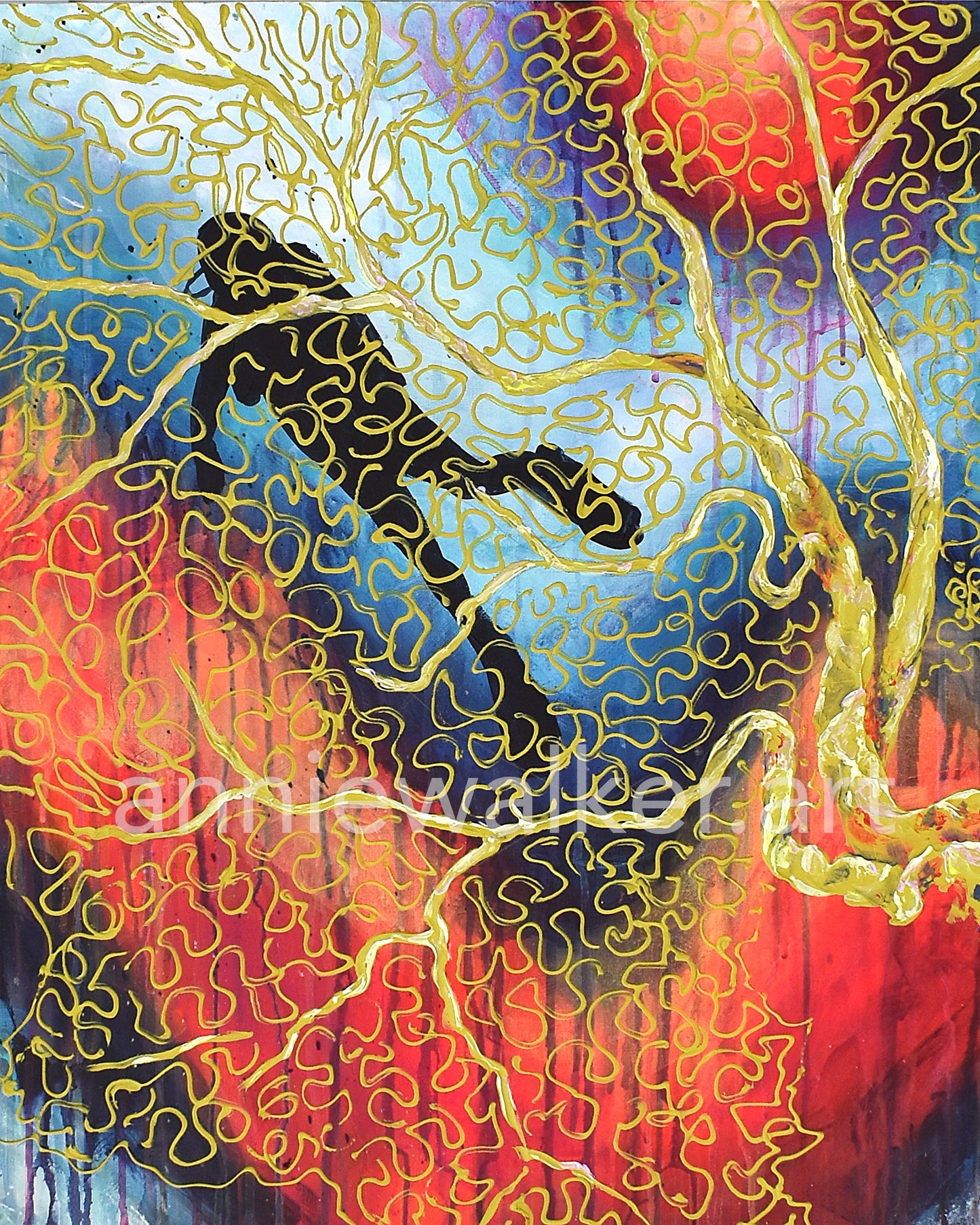 Diving the Reef Print