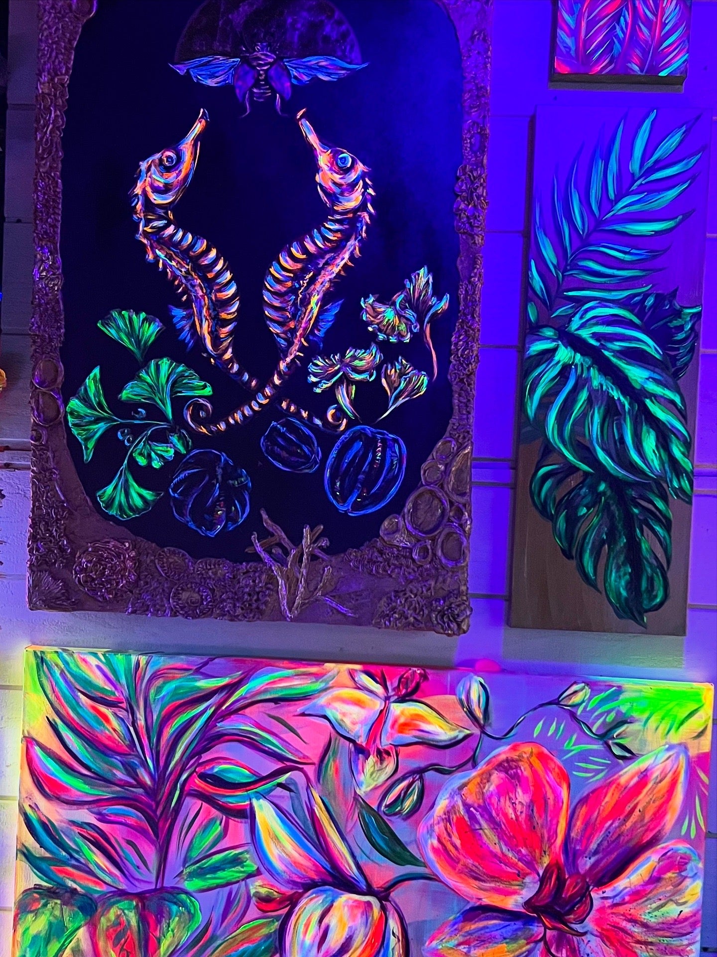 Tropical Paradise 24x48"