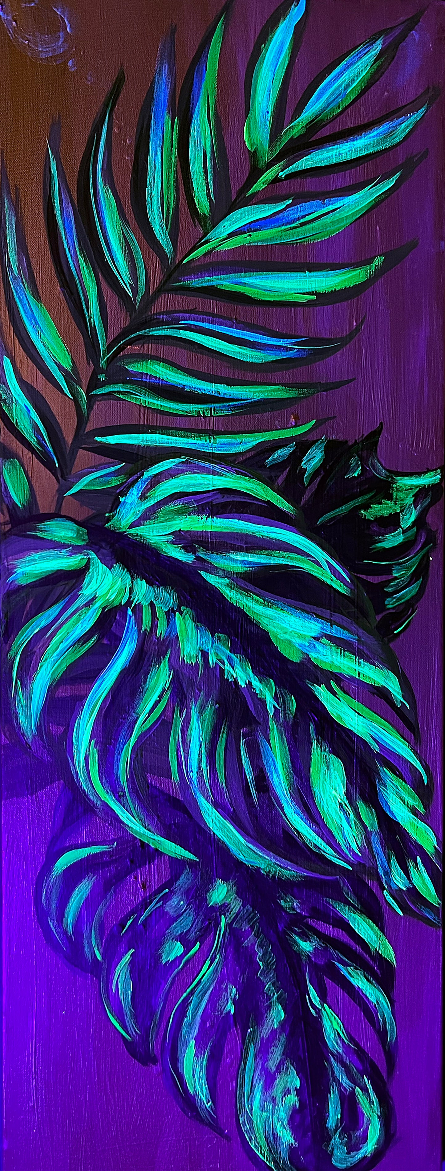 Tropical Plants 36x12"