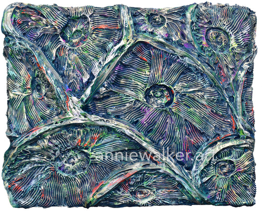 Moseleya Latistella Coral 11x14"