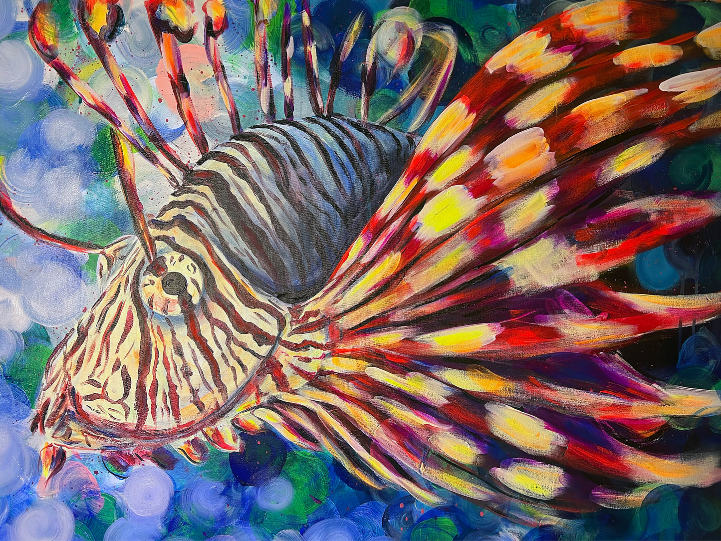 UV Lionfish 30x40"