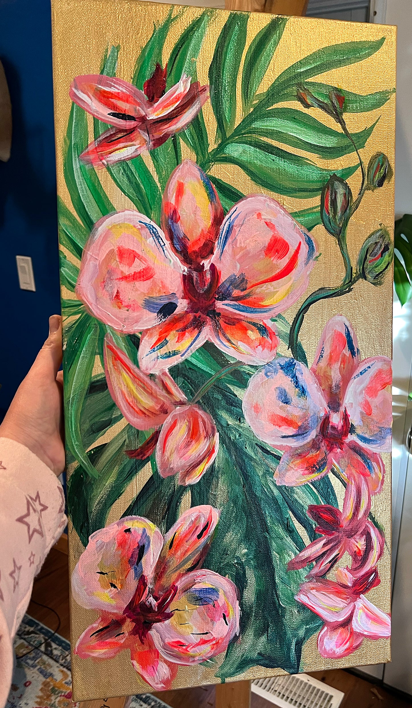 Tropical Orchids 24x12"