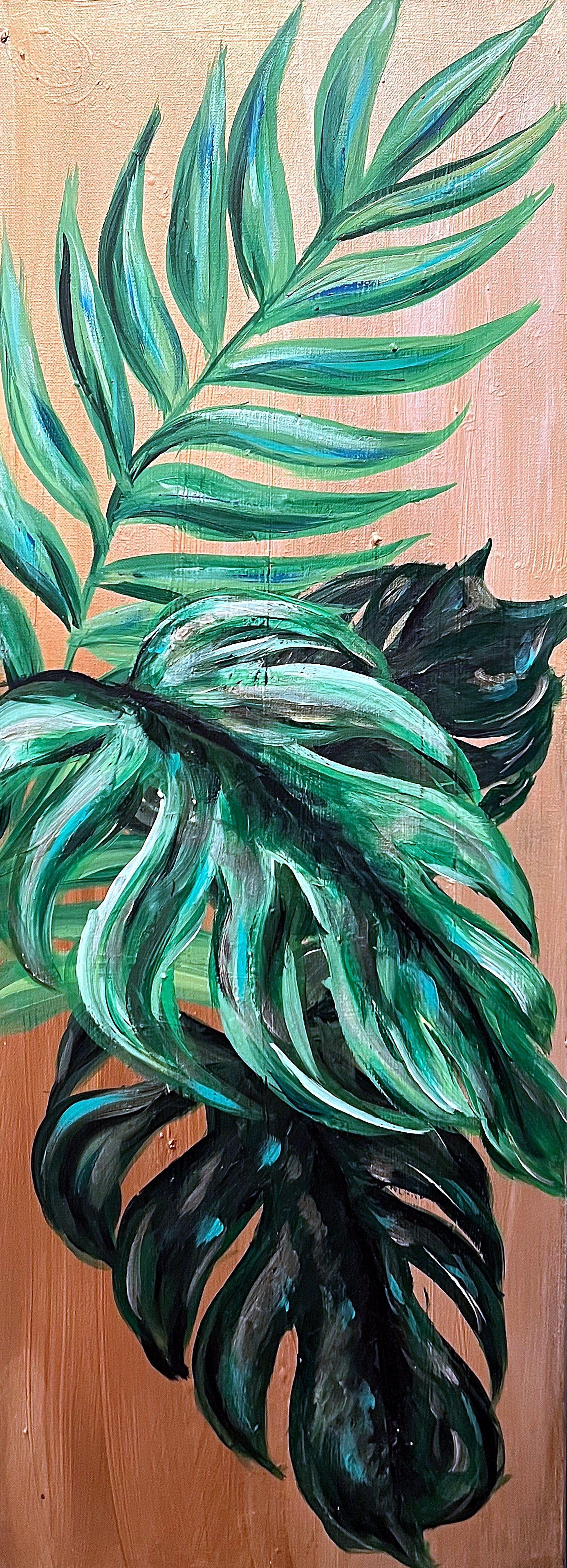 Tropical Plants 36x12"