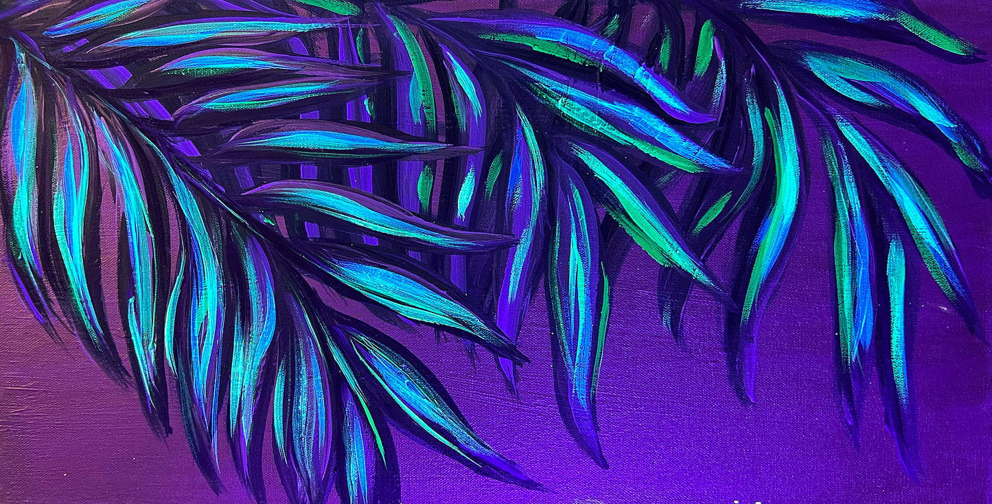 Tropical Plants 12x24"