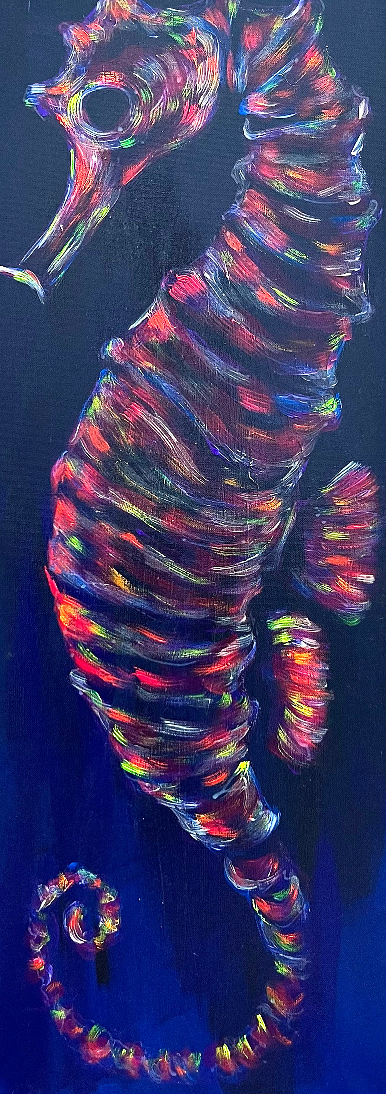 UV Sea Horse 36x12"