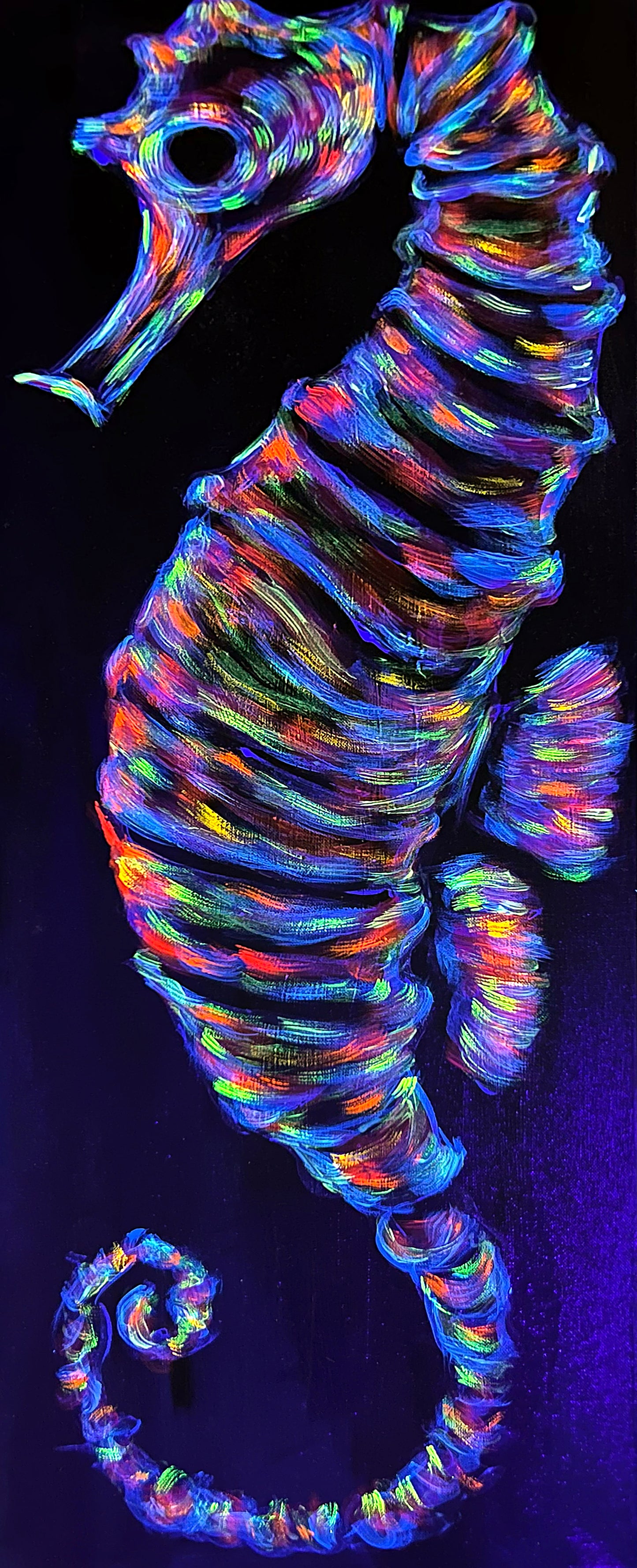UV Sea Horse 36x12"