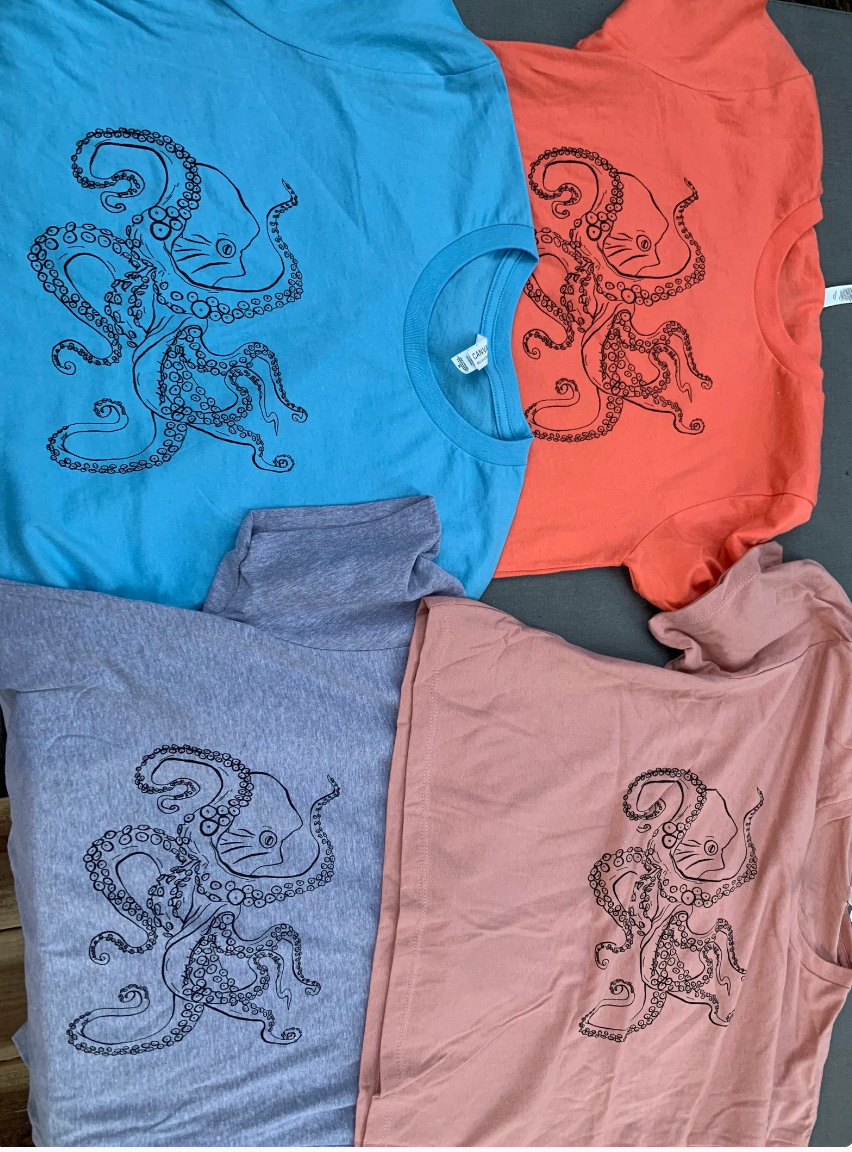 Octopus T shirts
